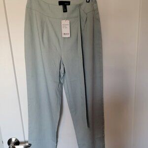 Mint Green Work Slacks, Size S